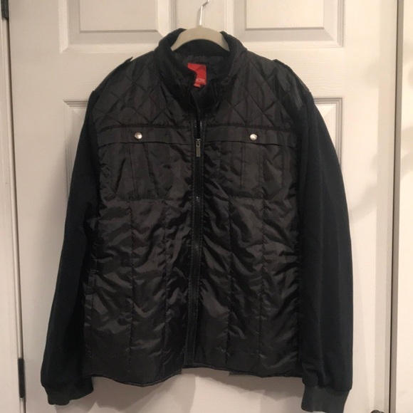 B’52 brand size XL zipper front lined jacket with cotton sleeves - Picture 1 of 5